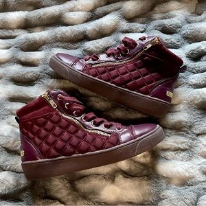 Juicy Couture Women's Quilted High-Top Sneakers